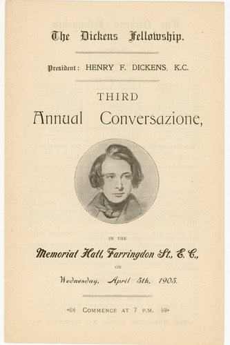 1905 dickens fellowship birth - 1905,