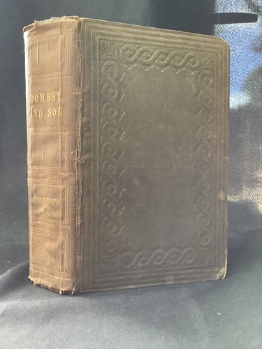 Good 1st edition 1848 dombey - edition,